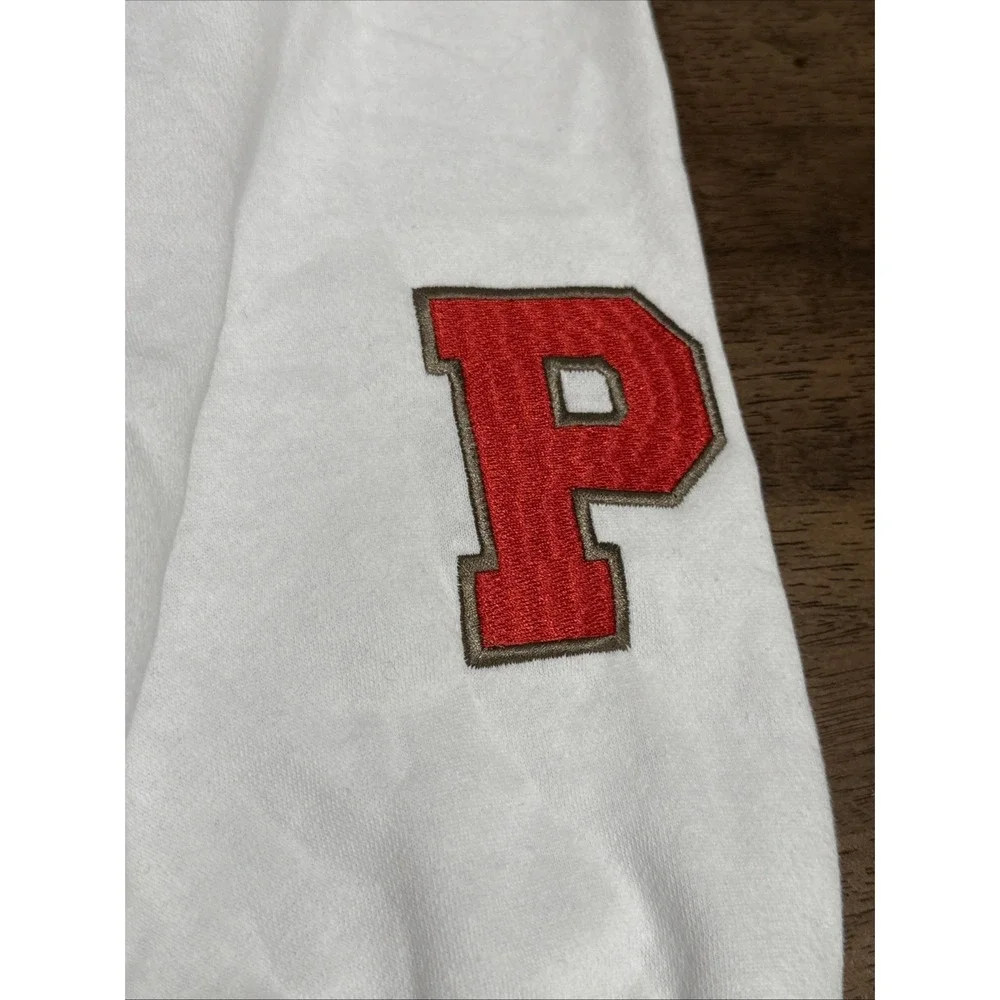 Disney Winnie The Pooh Licensed Zip Up Hoodie Sweatshirt‎ Embroidered Size Large